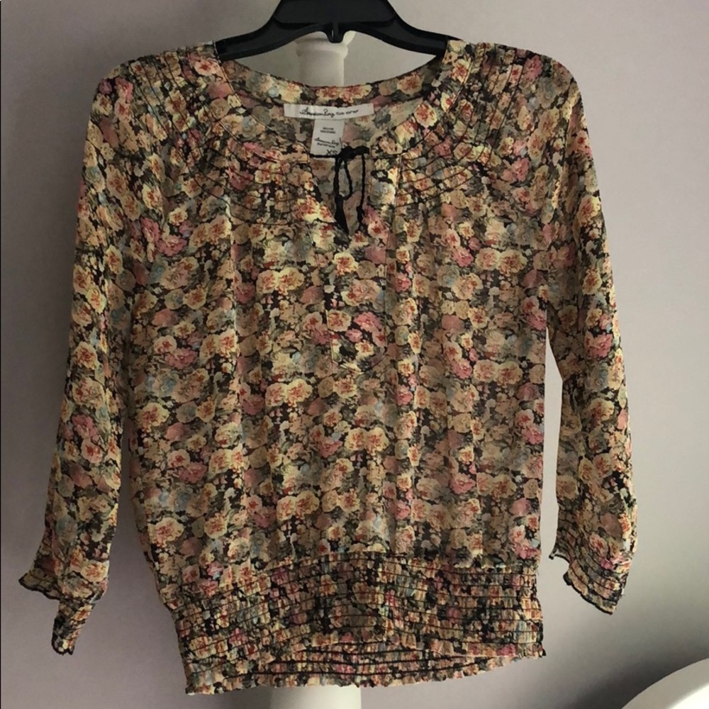 Flower blouse